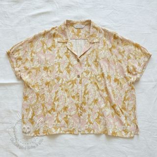 Viskóza s ľanom CREPE Flowers Tomi digital print