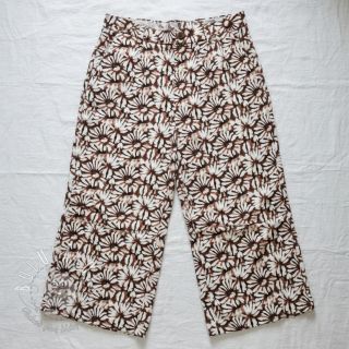 Viskóza s ľanom Dandelions digital print