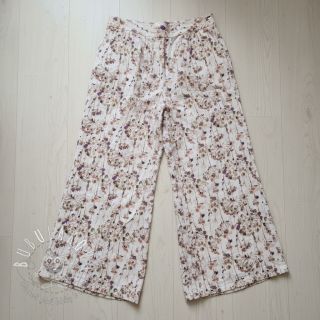 Viskóza s ľanom Agapanthus design C digital print