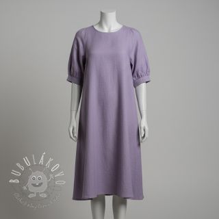 Viskóza s ľanom PREMIUM lavender