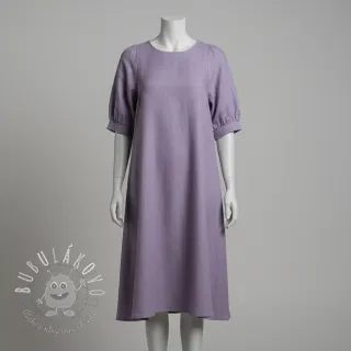 Viskóza s ľanom PREMIUM lavender