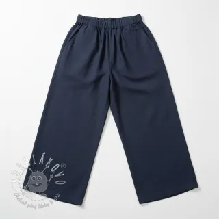 Viskóza s ľanom PREMIUM navy blue