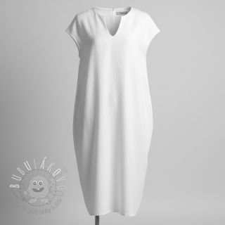 Viskóza s ľanom PREMIUM white