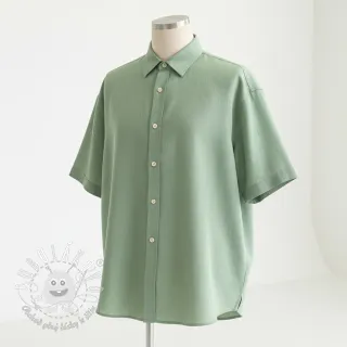 Viskóza s ľanom PREMIUM old green