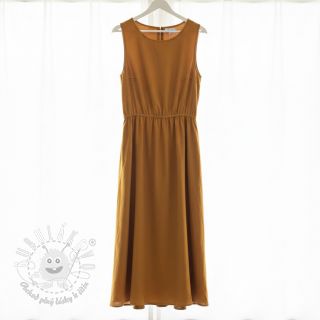 Viskóza s ľanom PREMIUM ochre