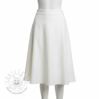 Viskóza s ľanom PREMIUM off white