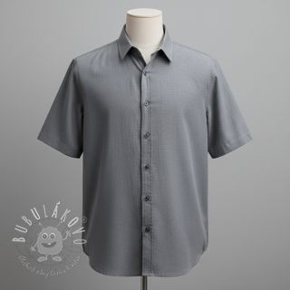 Viskóza s ľanom PREMIUM middle grey