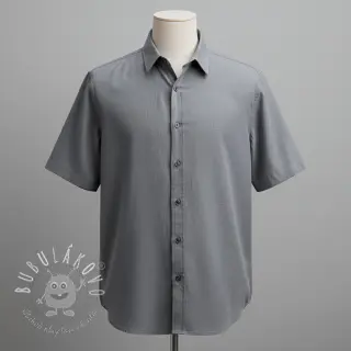 Viskóza s ľanom PREMIUM middle grey