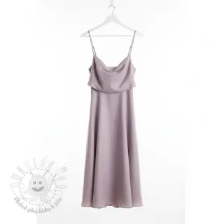 Viskóza s ľanom PREMIUM light old pink