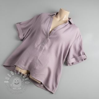 Viskóza s ľanom PREMIUM light old pink