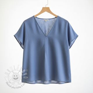 Viskóza s ľanom PREMIUM jeans