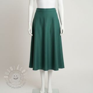 Viskóza s ľanom PREMIUM bottle green