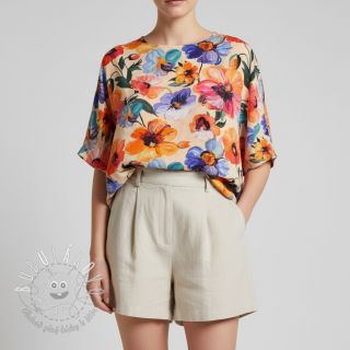 Viskóza RADIANCE Flower Nina digital print