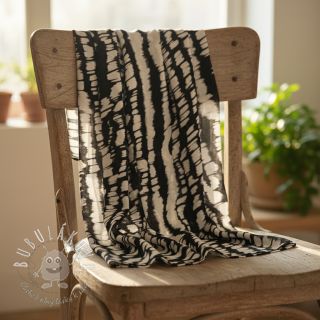 Viskóza RADIANCE Imagine black digital print