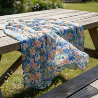 Viskóza RADIANCE Flower Jane digital print