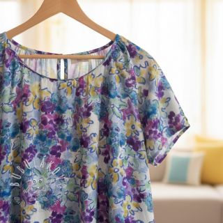 Viskóza RADIANCE Flower Horas digital print