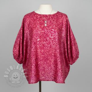 Viskóza RADIANCE Moana dark red digital print