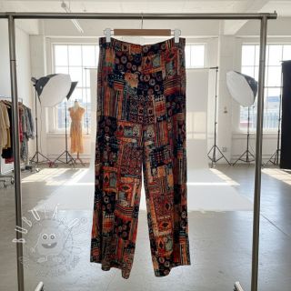 Viskóza RADIANCE Patchwork geometric digital print