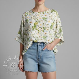 Viskóza RADIANCE Francesca flowers digital print