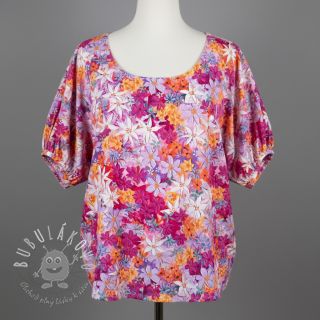 Viskóza RADIANCE Gracia flowers digital print