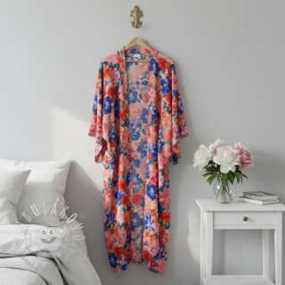 Viskóza RADIANCE Cornelia flowers pink digital print