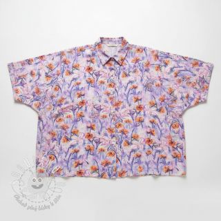 Viskóza RADIANCE Dried flower digital print