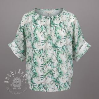 Viskóza RAYON POPLIN Bright flowers design D digital print