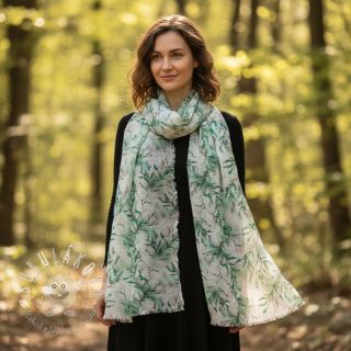 Viskóza RAYON POPLIN Bright flowers design D digital print