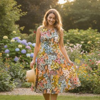 Viskóza Maelle kaki