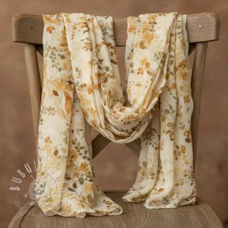 Viskóza LUREX Fine leaves yellow