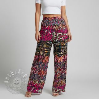 Viskóza Dimulti red digital print