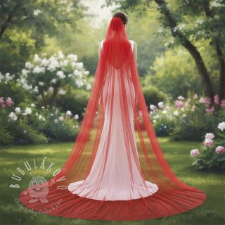 Tyl na TUTU red 160 cm