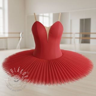 Tyl na TUTU red 160 cm