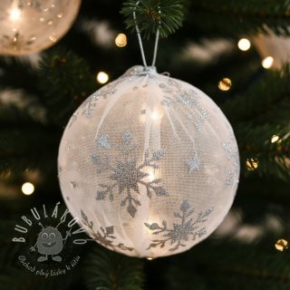 Tyl na TUTU Crystal offwhite