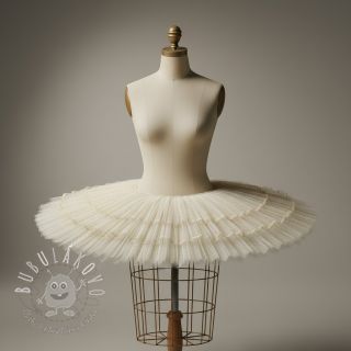 Tyl na TUTU ROYAL SPARKLE ecru gold