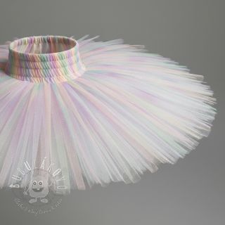 Tyl na TUTU Rainbow glitter design I