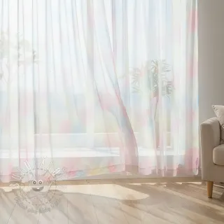 Tyl na TUTU Rainbow design H