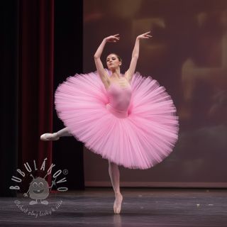 Tyl na TUTU Rainbow design B