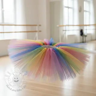 Tyl na TUTU Rainbow design C