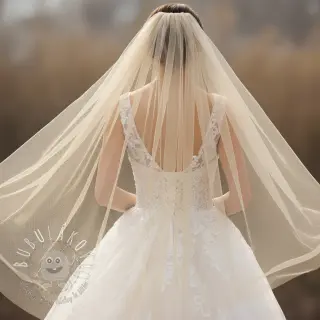 Tyl na TUTU camel 160 cm