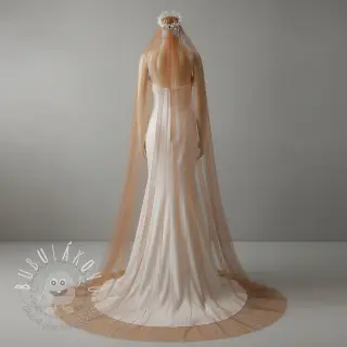 Tyl na TUTU cognac 160 cm