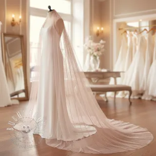 Tyl na TUTU ROYAL SPARKLE rose gold