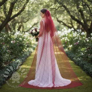 Tyl na TUTU SPOT bordeaux