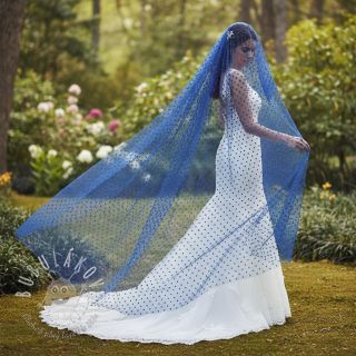 Tyl na TUTU SPOT cobalt