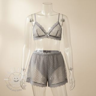 Tyl na TUTU SPOT dark grey