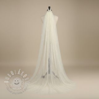 Tyl na TUTU SPOT ecru