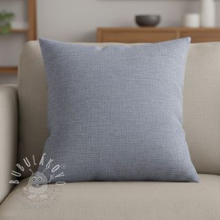 Ľan s bavlnou Lico navy