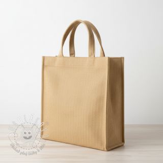 Ľan s bavlnou Fishbone camel