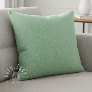 Ľan s bavlnou Fishbone green