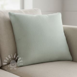 Ľan s bavlnou Fishbone light mint